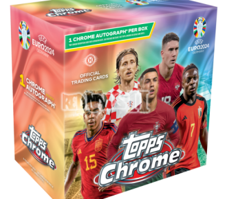 2024 TOPPS CHROME UEFA EURO HOBBY BOX