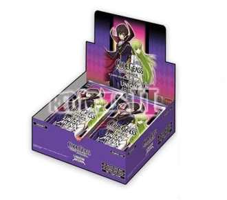 UNION ARENA CODE GEASS LELOUCH OF THE REBELLION BOOSTER BOX