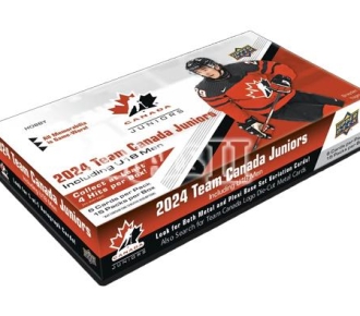 2024 UPPER DECK TEAM CANADA JUNIORS HOCKEY HOBBY BOX