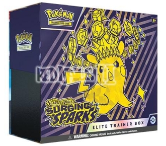 POKEMON SCARLET AND VIOLET SURGING SPARKS ELITE TRAINER BOX