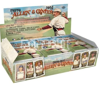 2024 TOPPS ALLEN AND GINTER BASEBALL HOBBY BOX